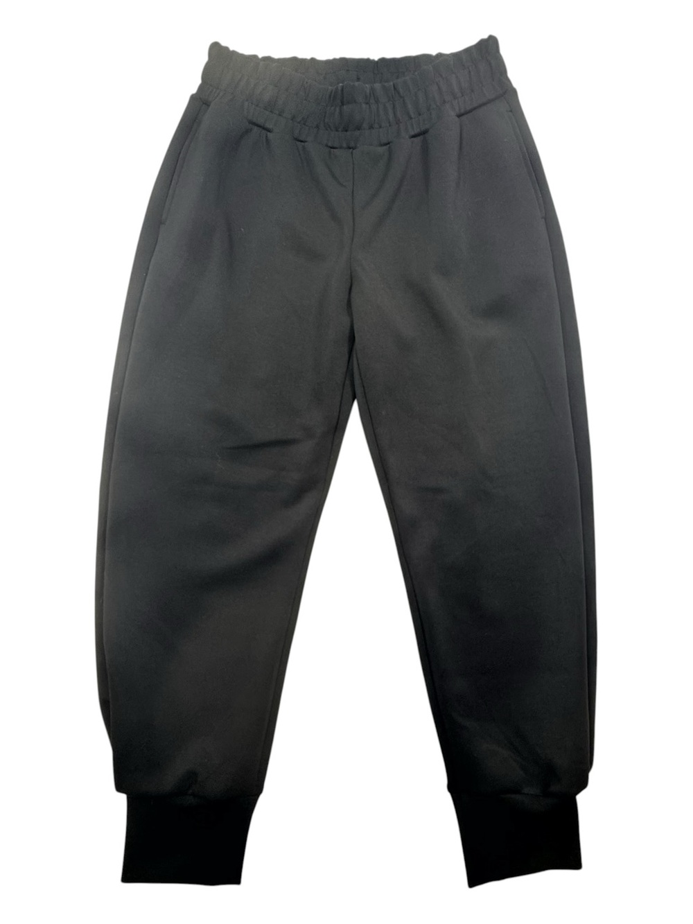 Bailey 44 Black Joggers Sweatpants Modal Blend Gathered Hem Size M